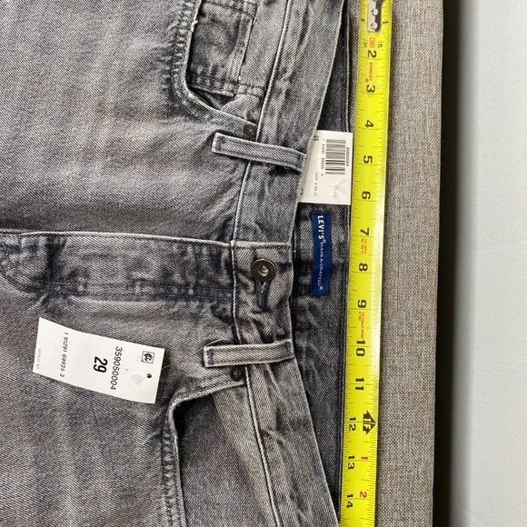 Levi's Made Crafted Twig High Rise Slim Denim Jeans Women's 29 Gray NWT - Picture 12 of 16